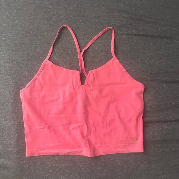 💋PINK cropped cami bundle - Picture 2 of 4